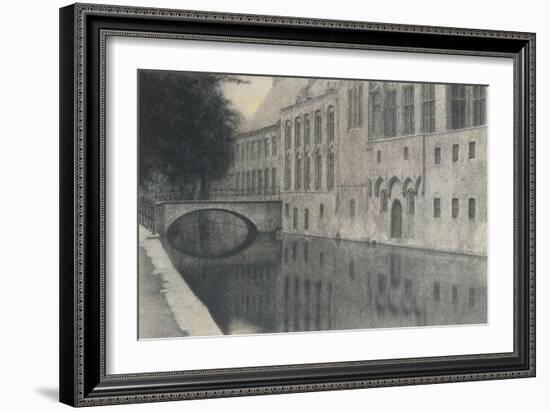 A Souvenir of Flanders (A Canal) 1904-Fernand Khnopff-Framed Giclee Print