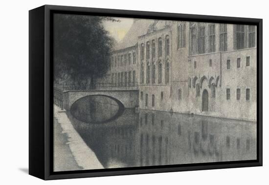 A Souvenir of Flanders (A Canal) 1904-Fernand Khnopff-Framed Premier Image Canvas