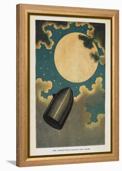 a Spaceship-Jules Verne-Framed Premier Image Canvas