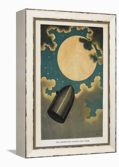 a Spaceship-Jules Verne-Framed Premier Image Canvas