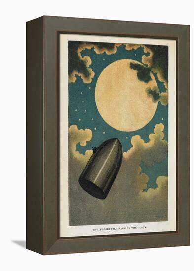 a Spaceship-Jules Verne-Framed Premier Image Canvas