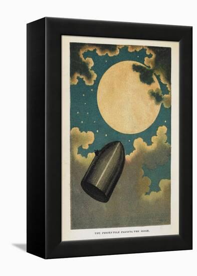 a Spaceship-Jules Verne-Framed Premier Image Canvas