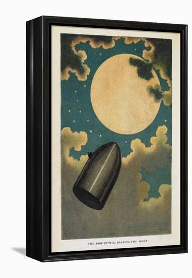 a Spaceship-Jules Verne-Framed Premier Image Canvas
