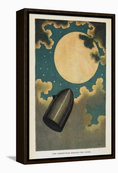 a Spaceship-Jules Verne-Framed Premier Image Canvas