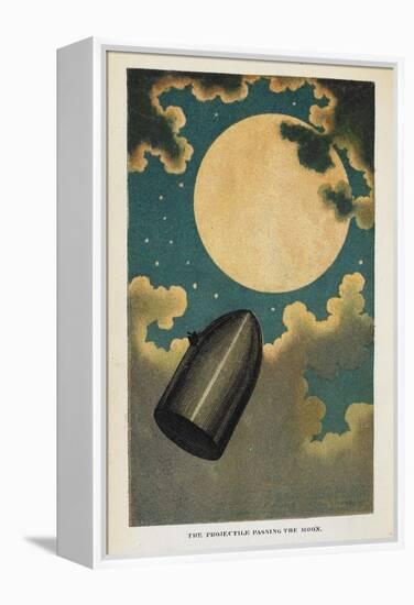 a Spaceship-Jules Verne-Framed Premier Image Canvas