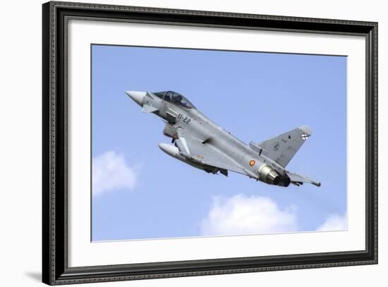 A Spanish Air Force Ef-2000 Typhoon Taking Off-Stocktrek Images-Framed Photographic Print