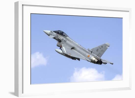 A Spanish Air Force Ef-2000 Typhoon Taking Off-Stocktrek Images-Framed Photographic Print