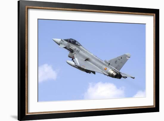 A Spanish Air Force Ef-2000 Typhoon Taking Off-Stocktrek Images-Framed Photographic Print