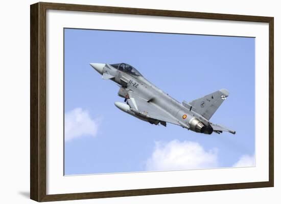 A Spanish Air Force Ef-2000 Typhoon Taking Off-Stocktrek Images-Framed Photographic Print