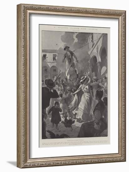 A Spanish Easter-Tide Custom-G.S. Amato-Framed Giclee Print