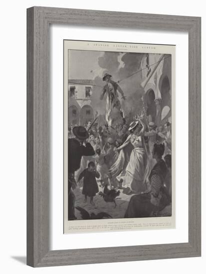 A Spanish Easter-Tide Custom-G.S. Amato-Framed Giclee Print