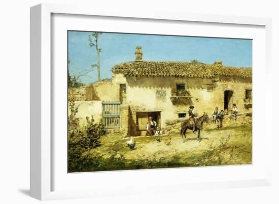 A Spanish Farm-Jose Benlliure Y Gil-Framed Giclee Print