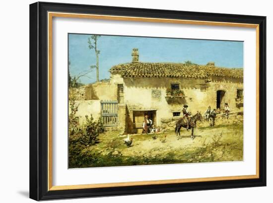 A Spanish Farm-Jose Benlliure Y Gil-Framed Giclee Print