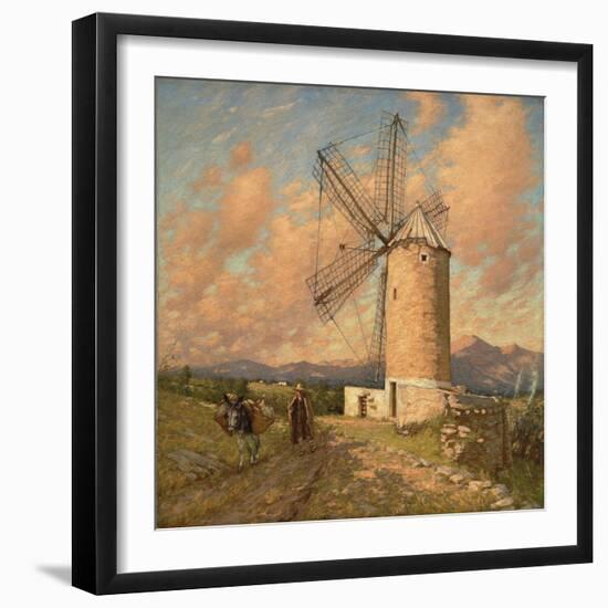 A Spanish Mill-Henry Herbert La Thangue-Framed Giclee Print