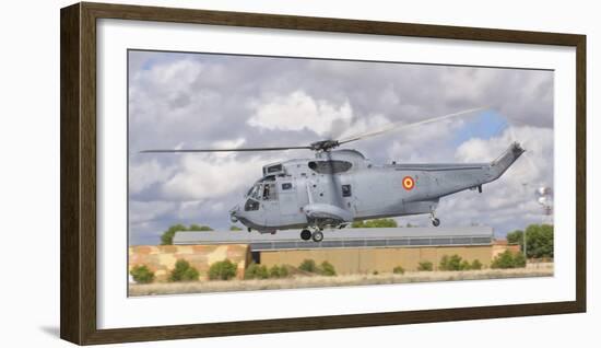 A Spanish Navy Sh-3D Helicopter-Stocktrek Images-Framed Photographic Print
