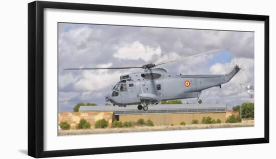 A Spanish Navy Sh-3D Helicopter-Stocktrek Images-Framed Photographic Print