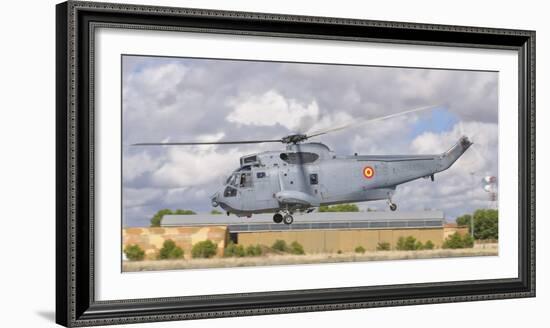 A Spanish Navy Sh-3D Helicopter-Stocktrek Images-Framed Photographic Print