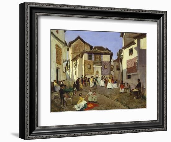 A Spanish Wedding Ceremony, 1873-Placido Frances y Pascual-Framed Giclee Print