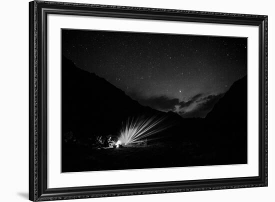 A Spark in the Dark-Andrew Geiger-Framed Giclee Print