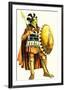 A Spartan Hoplite, or Heavy Armed Soldier-Andrew Howat-Framed Giclee Print