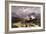 A Spate in the Highlands, 1866-Peter Graham-Framed Giclee Print