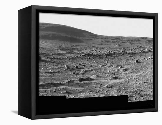 A Spectacular Field of Martian Sand Ripples and Husband Hill-Stocktrek Images-Framed Premier Image Canvas