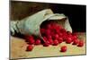 A Spilled Bag of Cherries-Antoine Vollon-Mounted Giclee Print