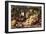 A Spilled Basket of Fruits on a Draped Table with Monkeys-Frans Snyders-Framed Giclee Print