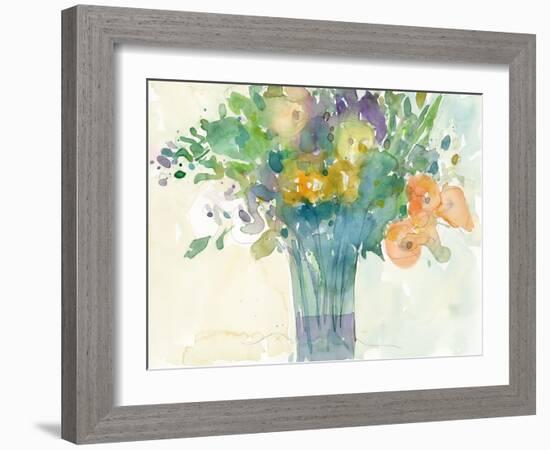 A Splash of Teal I-Samuel Dixon-Framed Art Print