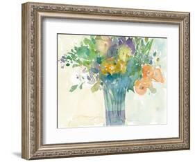 A Splash of Teal I-Samuel Dixon-Framed Art Print