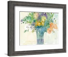 A Splash of Teal I-Samuel Dixon-Framed Art Print