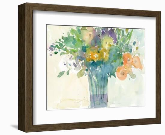 A Splash of Teal I-Samuel Dixon-Framed Art Print