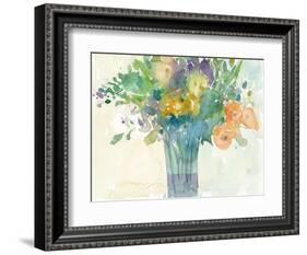 A Splash of Teal I-Samuel Dixon-Framed Art Print
