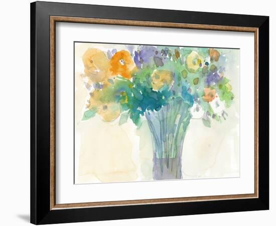 A Splash of Teal II-Samuel Dixon-Framed Art Print