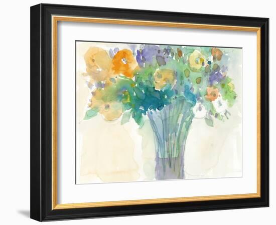 A Splash of Teal II-Samuel Dixon-Framed Art Print