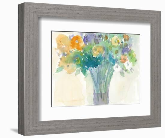 A Splash of Teal II-Samuel Dixon-Framed Premium Giclee Print