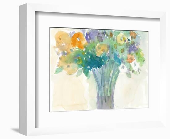 A Splash of Teal II-Samuel Dixon-Framed Premium Giclee Print