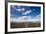 A split in the road along Route 40 in Patagonia, Argentina, South America-Alex Treadway-Framed Photographic Print