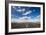 A split in the road along Route 40 in Patagonia, Argentina, South America-Alex Treadway-Framed Photographic Print