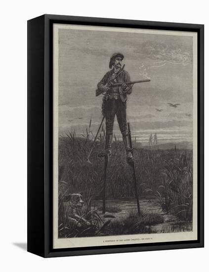 A Sportsman of the Landes (France)-Frank Dadd-Framed Premier Image Canvas