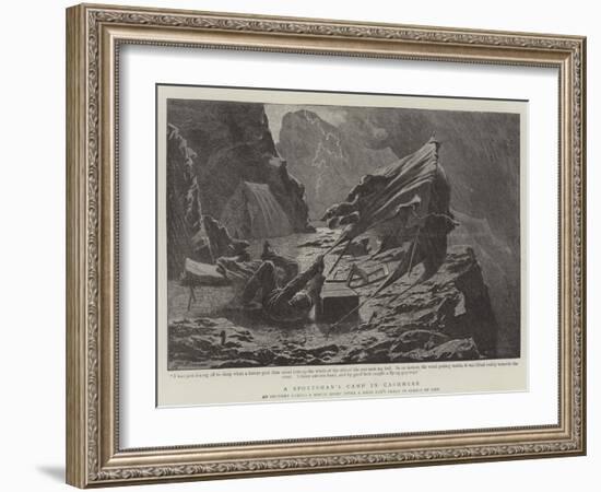 A Sportsman's Camp in Cashmere-Robert Barnes-Framed Giclee Print