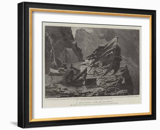 A Sportsman's Camp in Cashmere-Robert Barnes-Framed Giclee Print