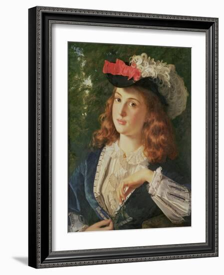 A Spring Beauty-Sophie Anderson-Framed Giclee Print