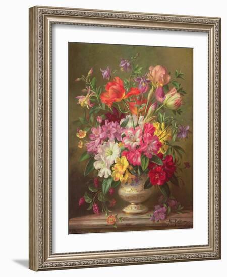 A Spring Floral Arrangement, 1996-Albert Williams-Framed Giclee Print