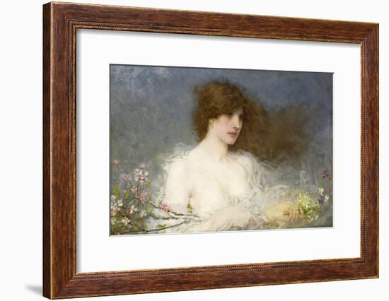 A Spring Idyll. 1901-George Henry Boughton-Framed Giclee Print