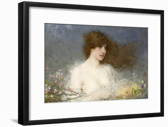 A Spring Idyll. 1901-George Henry Boughton-Framed Giclee Print