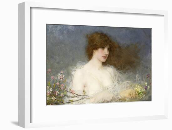 A Spring Idyll. 1901-George Henry Boughton-Framed Giclee Print