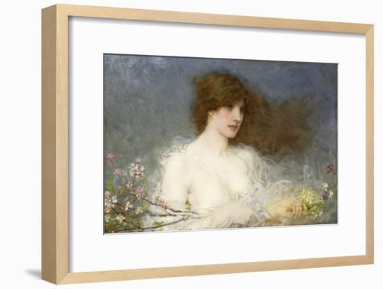 A Spring Idyll. 1901-George Henry Boughton-Framed Giclee Print