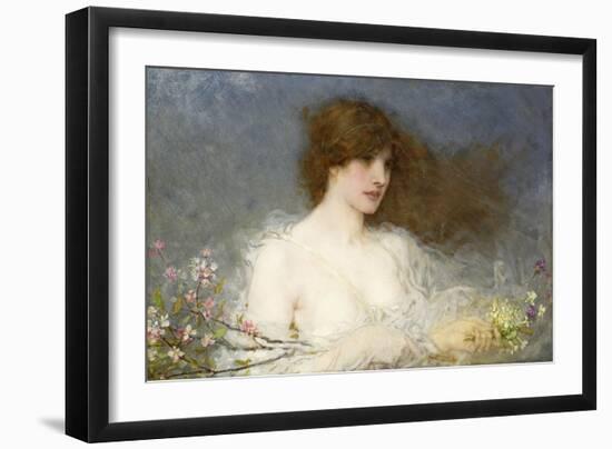 A Spring Idyll. 1901-George Henry Boughton-Framed Giclee Print