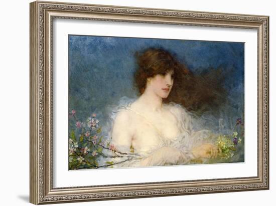 A Spring Idyll, 1901-George Henry Boughton-Framed Giclee Print